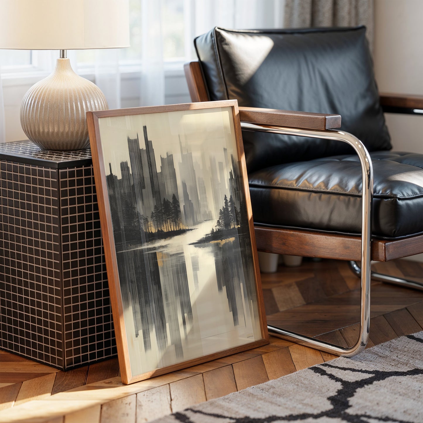 Twilight Mirrors The City's Edge