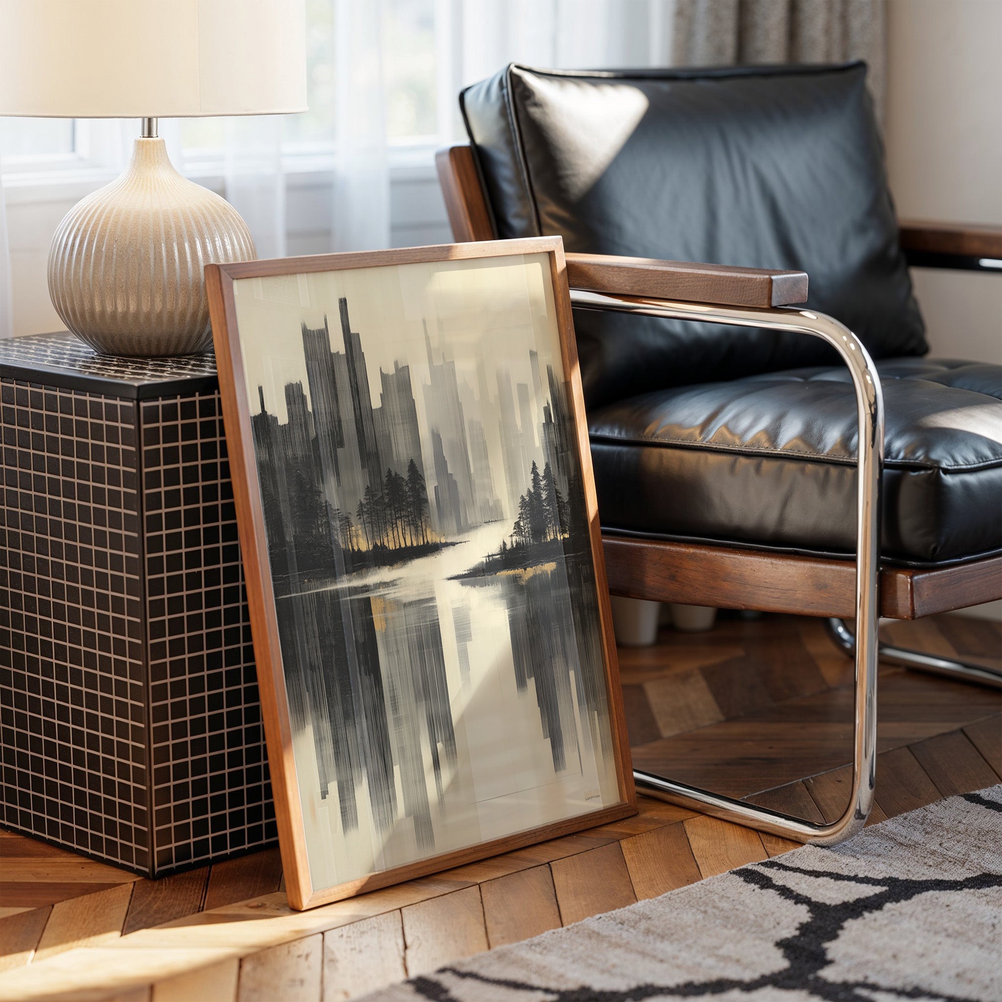 Twilight Mirrors The City's Edge