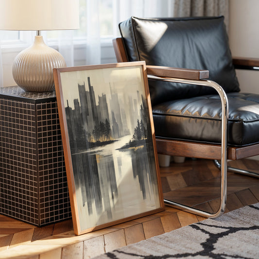 Twilight Mirrors The City's Edge