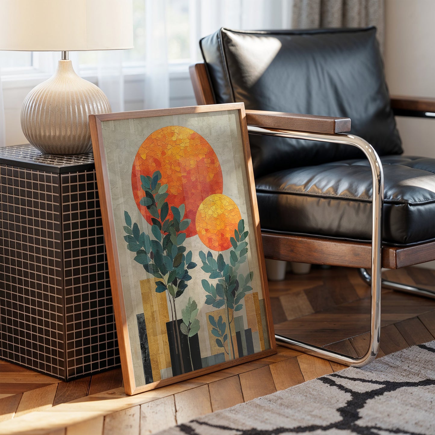 Twin Suns Dance Above City Gardens