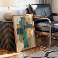 Turquoise Meets Gold At Dusk