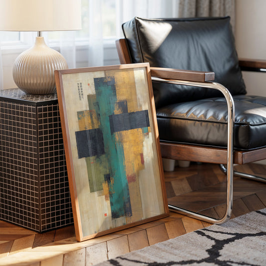 Turquoise Meets Gold At Dusk