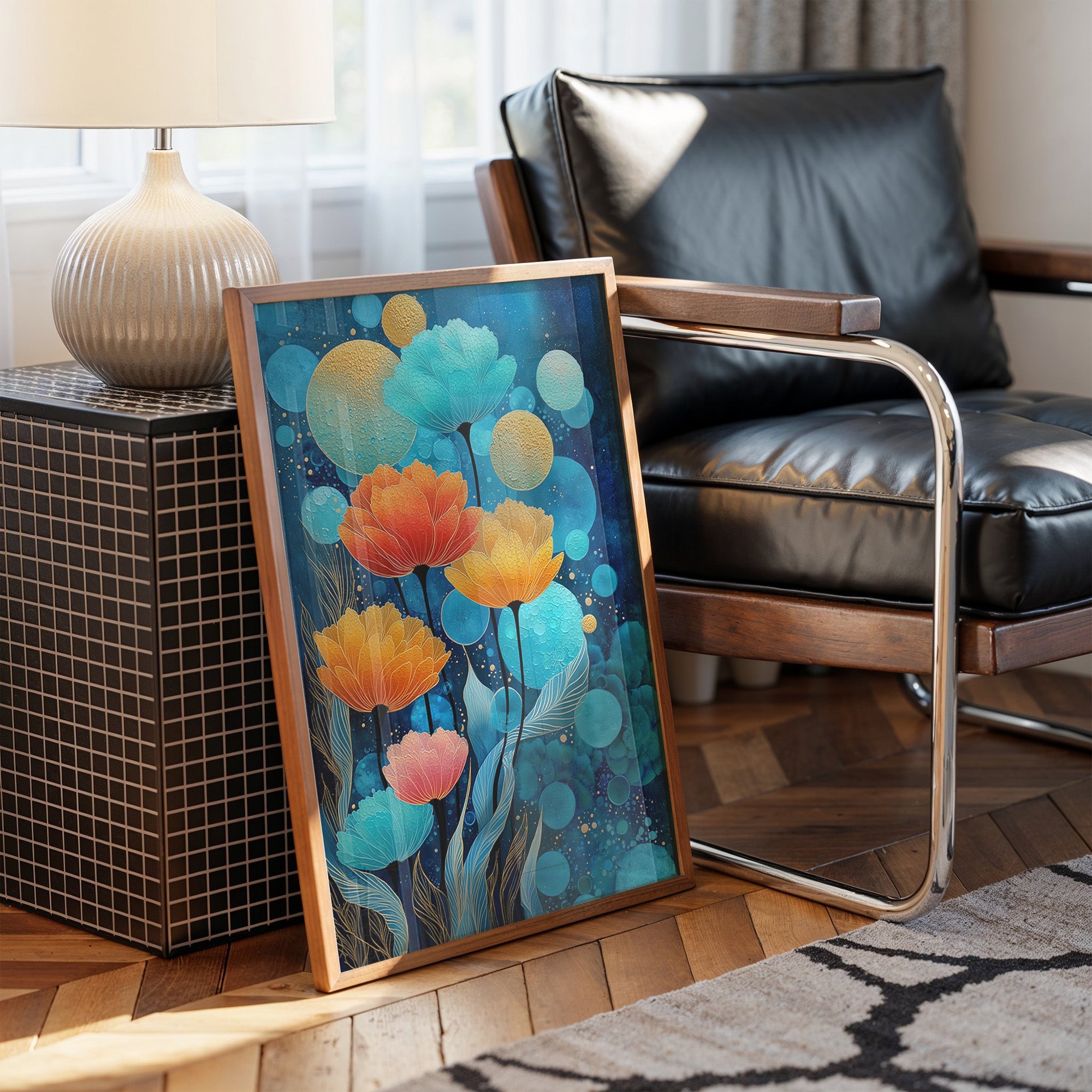 Poppies Dance In Midnight Waters