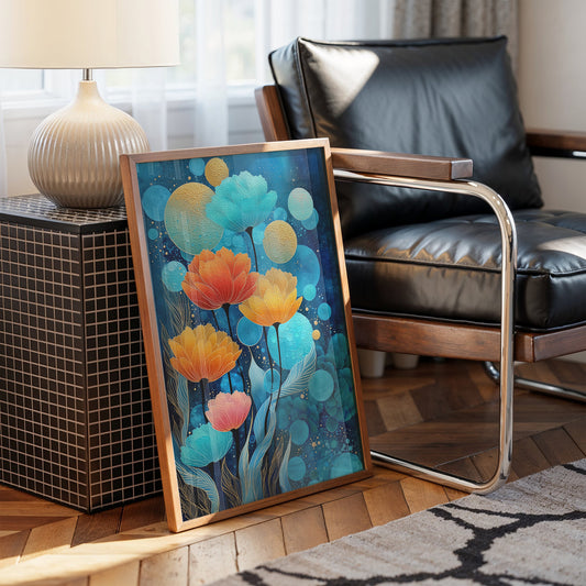 Poppies Dance In Midnight Waters