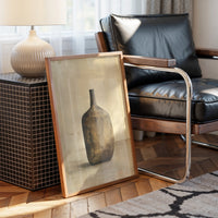 Earthen Vessel In Morning Light