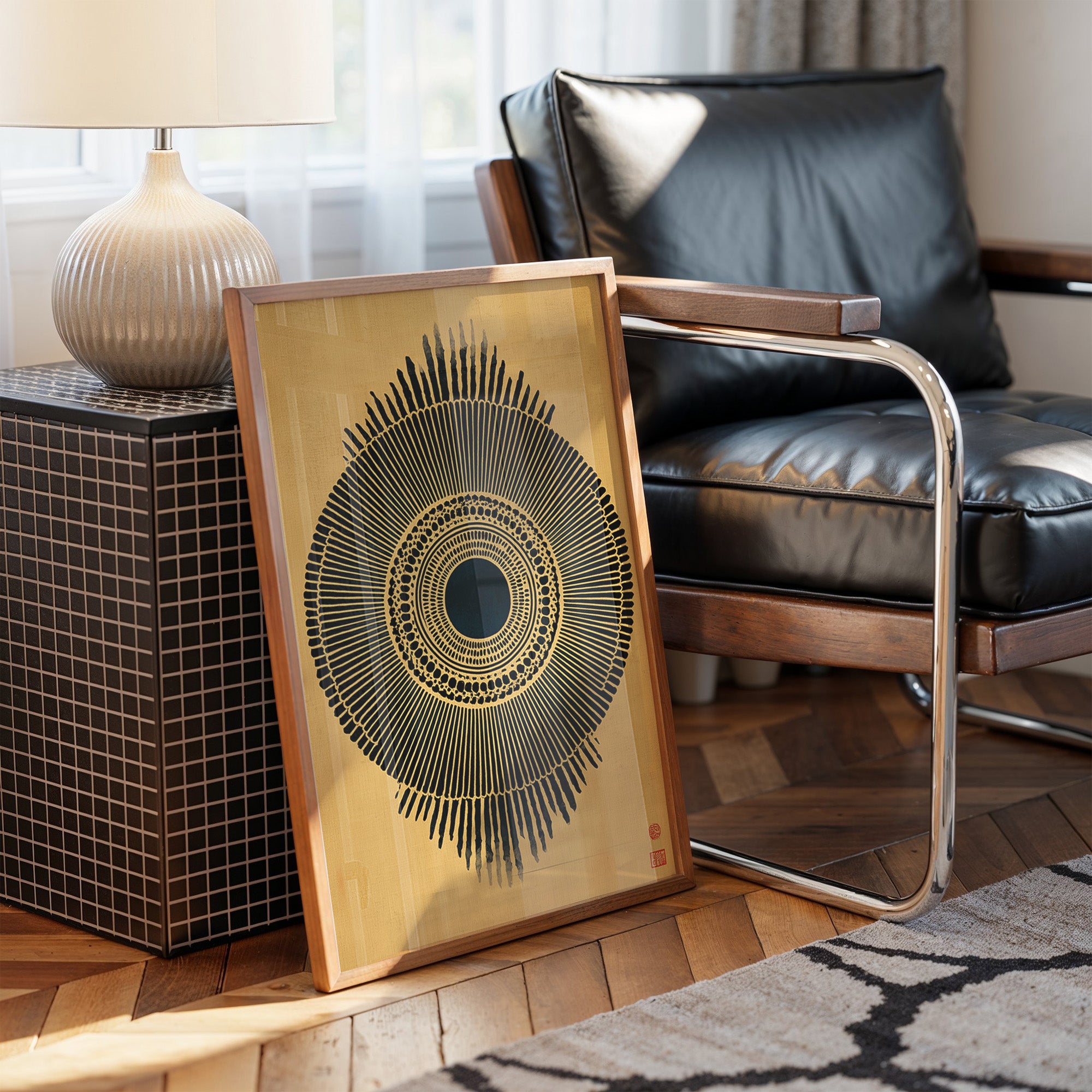 Sacred Circles Dance In Golden Light