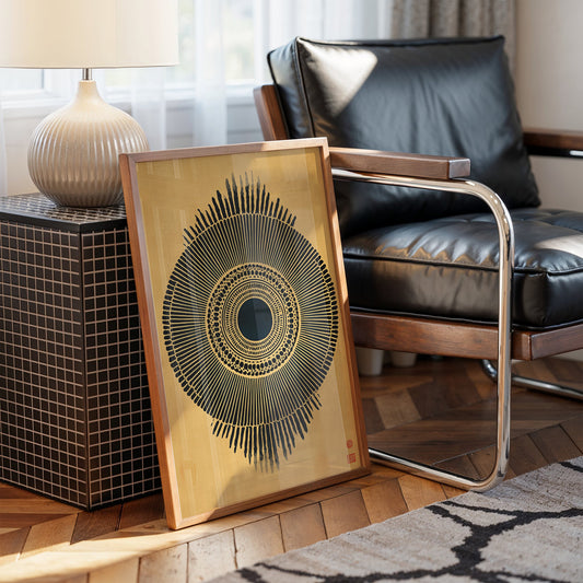 Sacred Circles Dance In Golden Light