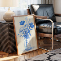 Blue Peonies Paint Their Stories