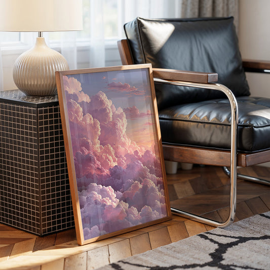 Cotton Candy Clouds Paint Heaven's Canvas