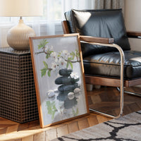 Cherry Blossoms Dance Above Still Waters