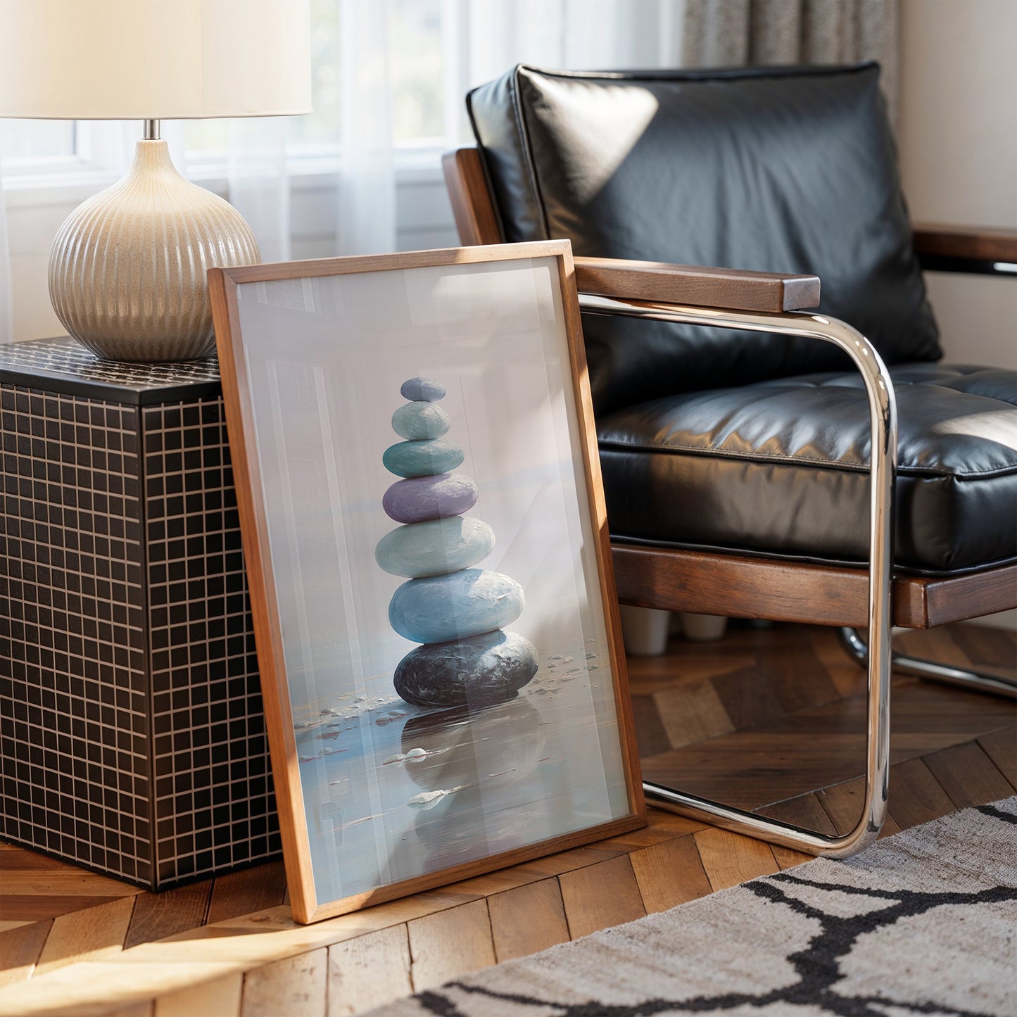 Balanced Stones Meet Urban Spirit