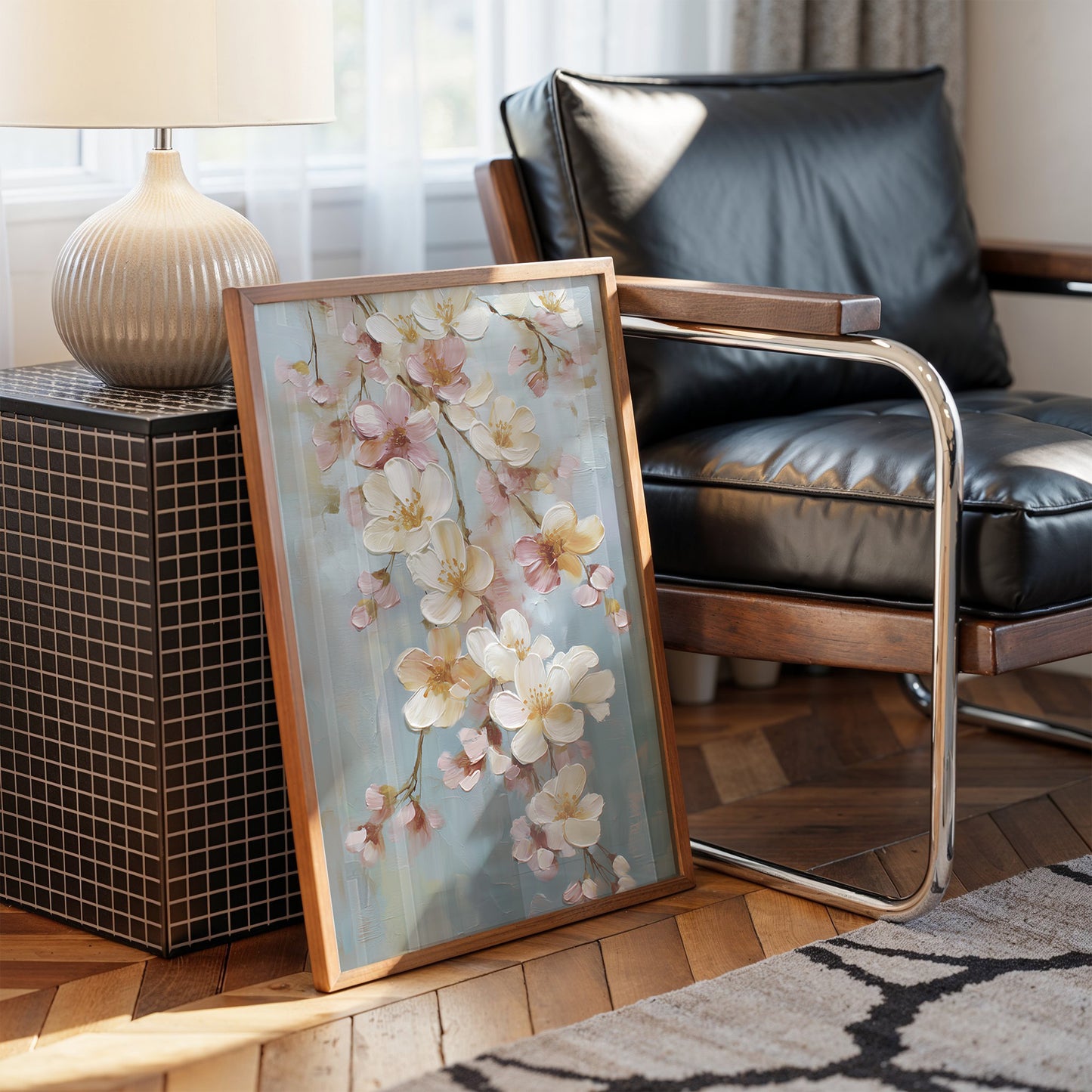 Cherry Blossoms Above Evening Spirits