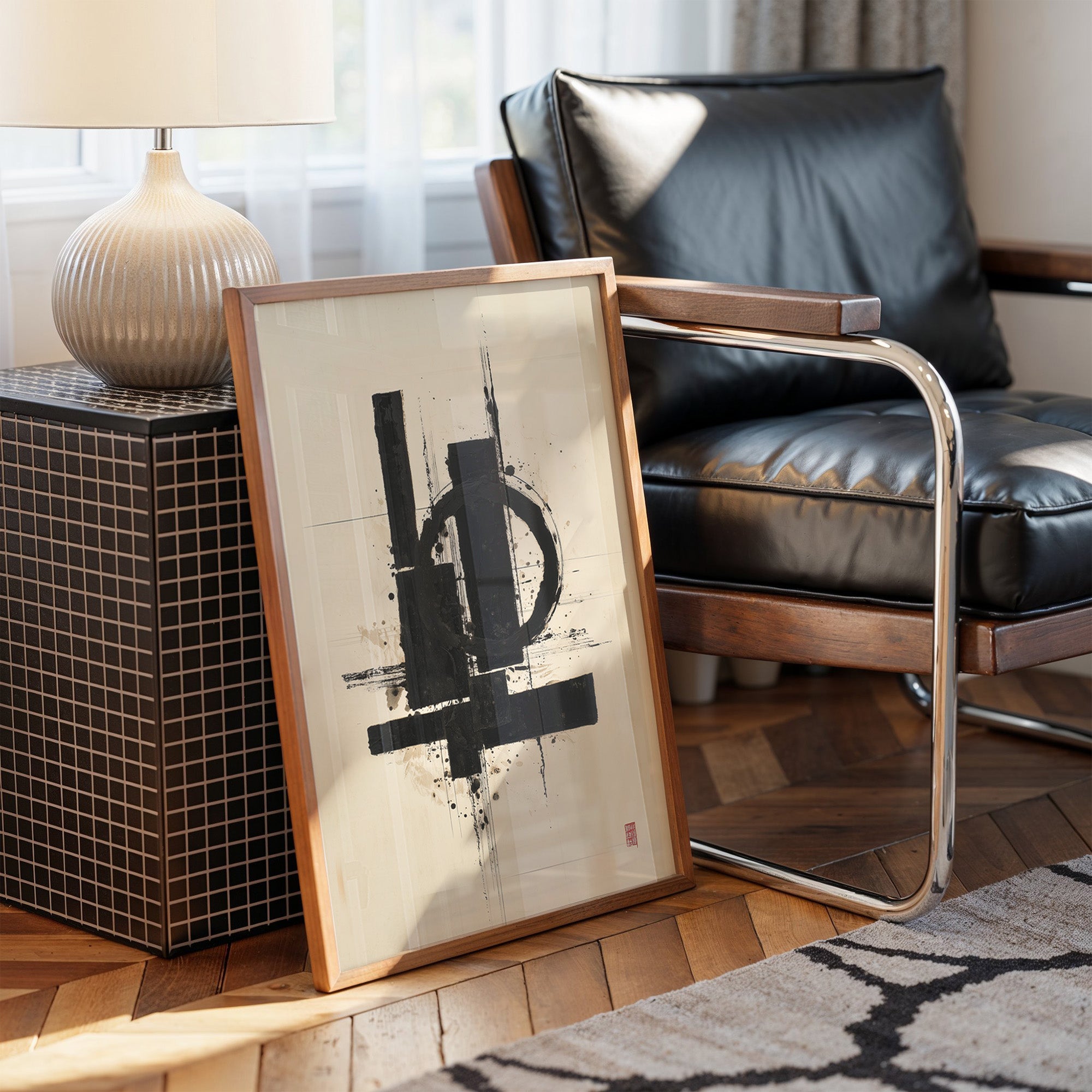 Urban Spirits Meet Zen Brushstrokes