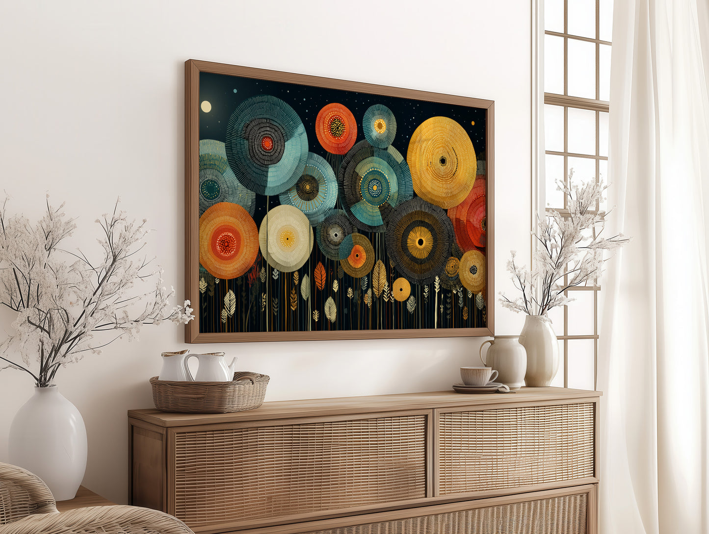 Midnight Garden Sings In Circles