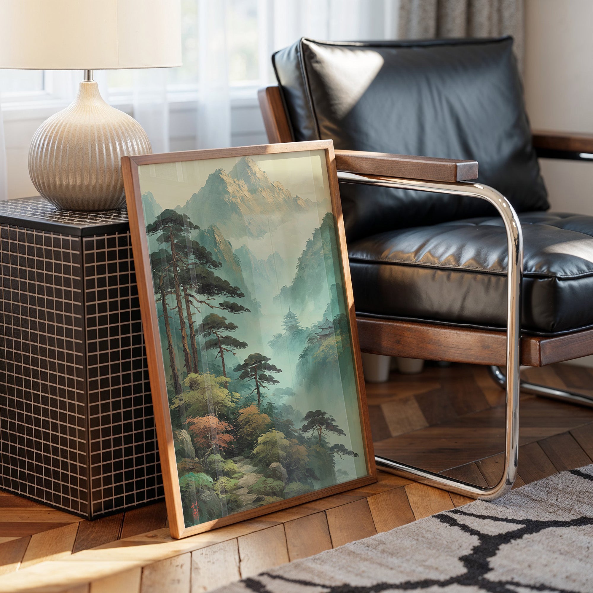 Misty Peaks Call Ancient Pines