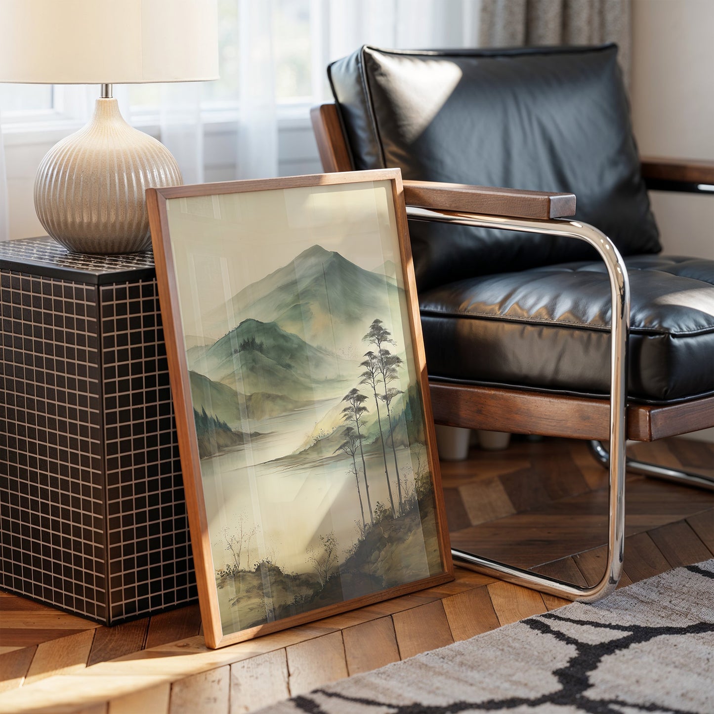 Misty Peaks Meet Urban Spirits