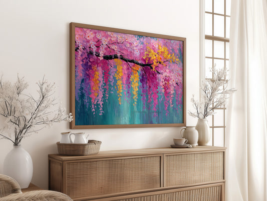 Cherry Blossoms Paint Summer's Symphony