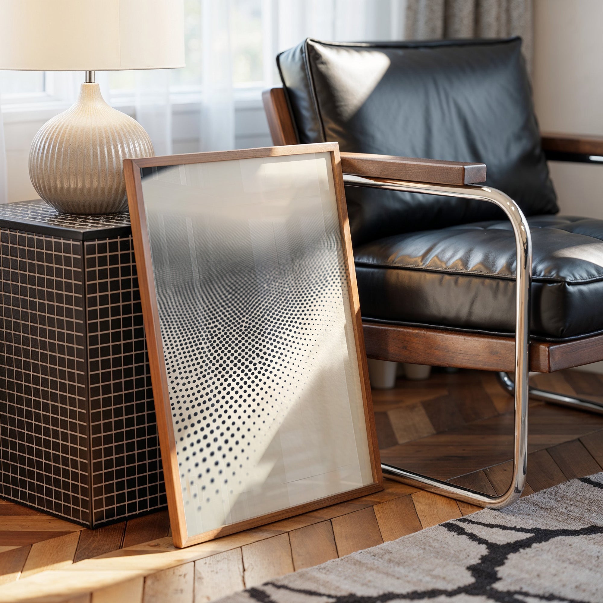 Dots Dance Into Infinite Space