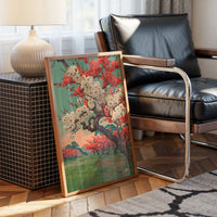 Cherry Blossoms Above Evening Spirits