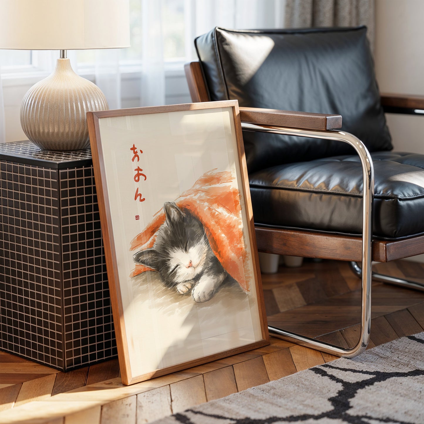 Sleepy Kitten's Japanese Afternoon Dream