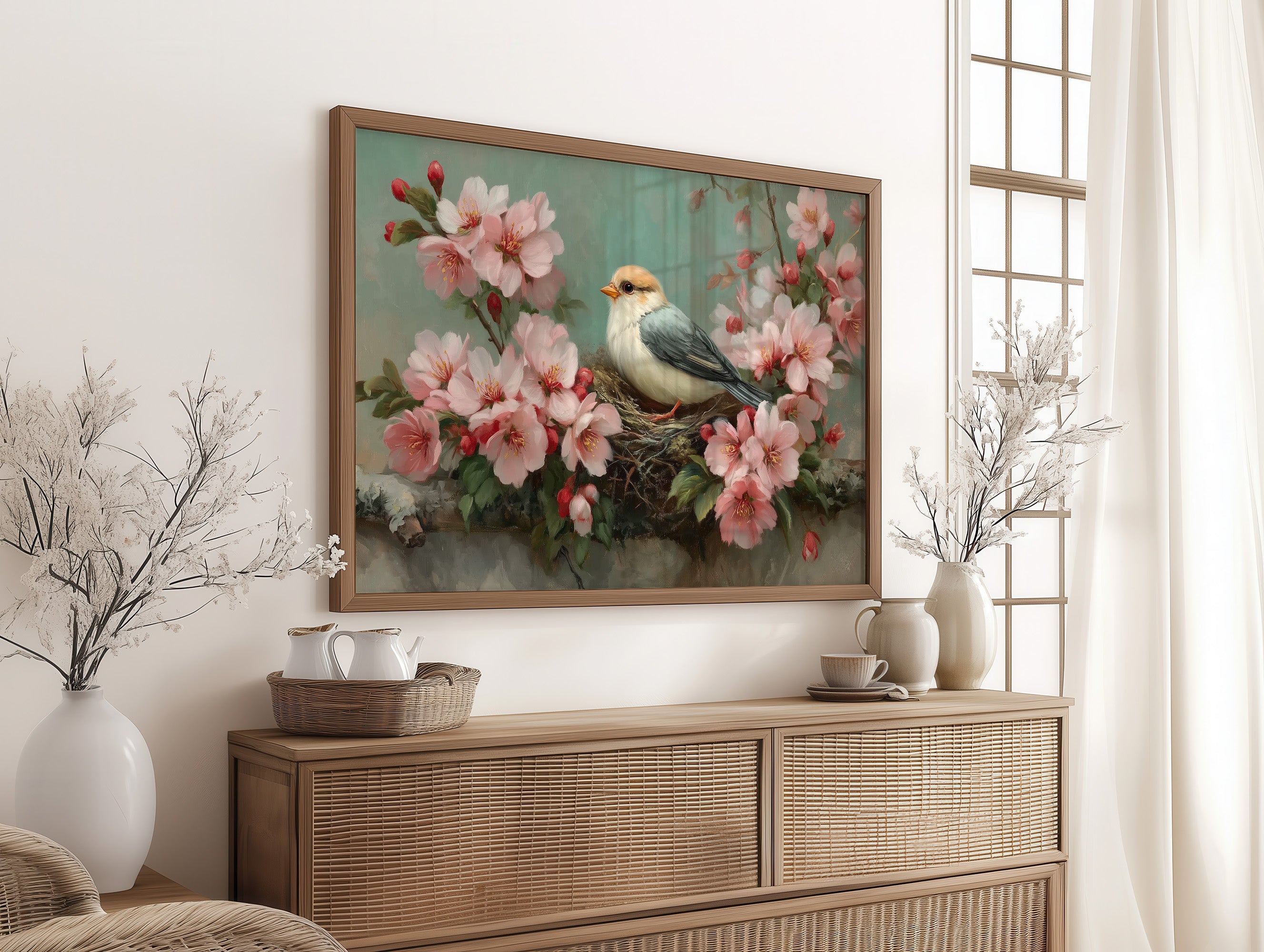 Cherry Blossoms Sing Morning's Sweet Song