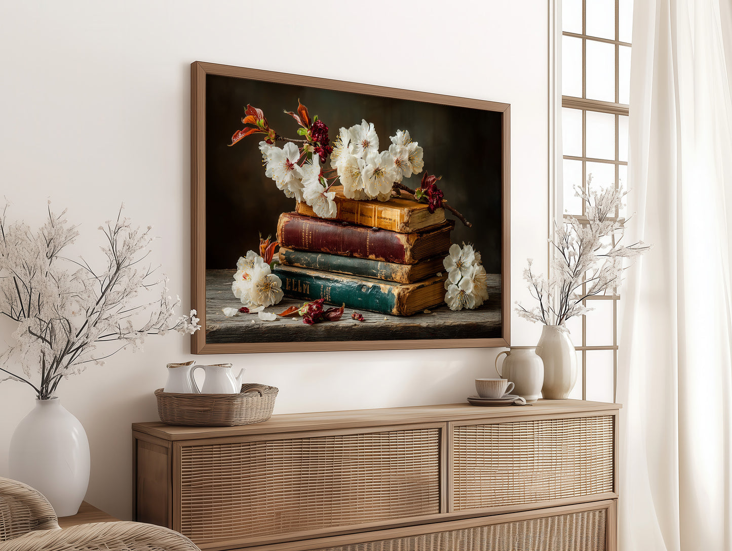 Antique Books Bloom With Spring Stories