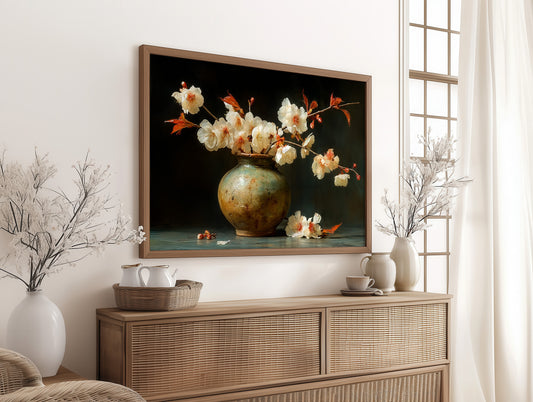 Blossoms Find Their Golden Vessel