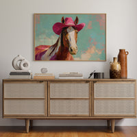 Pink Hat Rodeo Queen