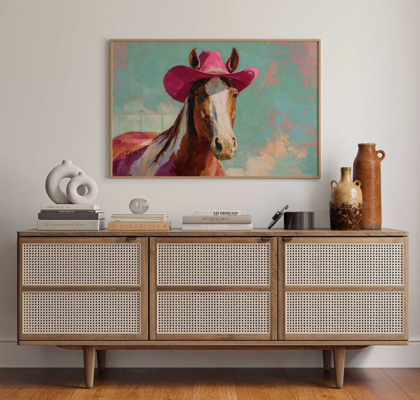 Pink Hat Rodeo Queen