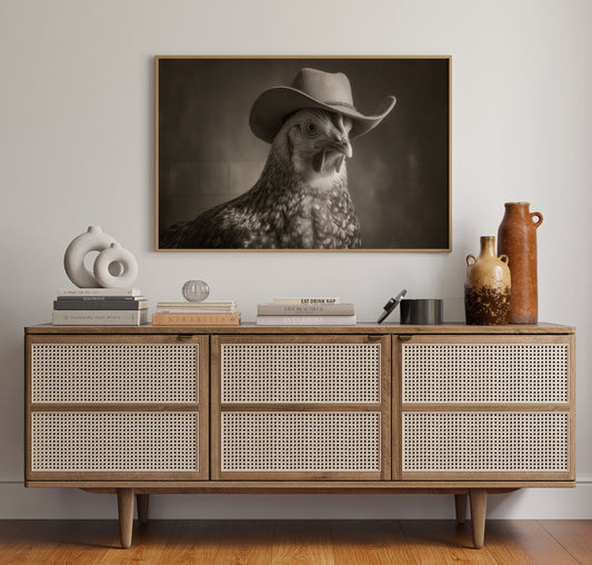 Barnyard Legend Wears Western Crown