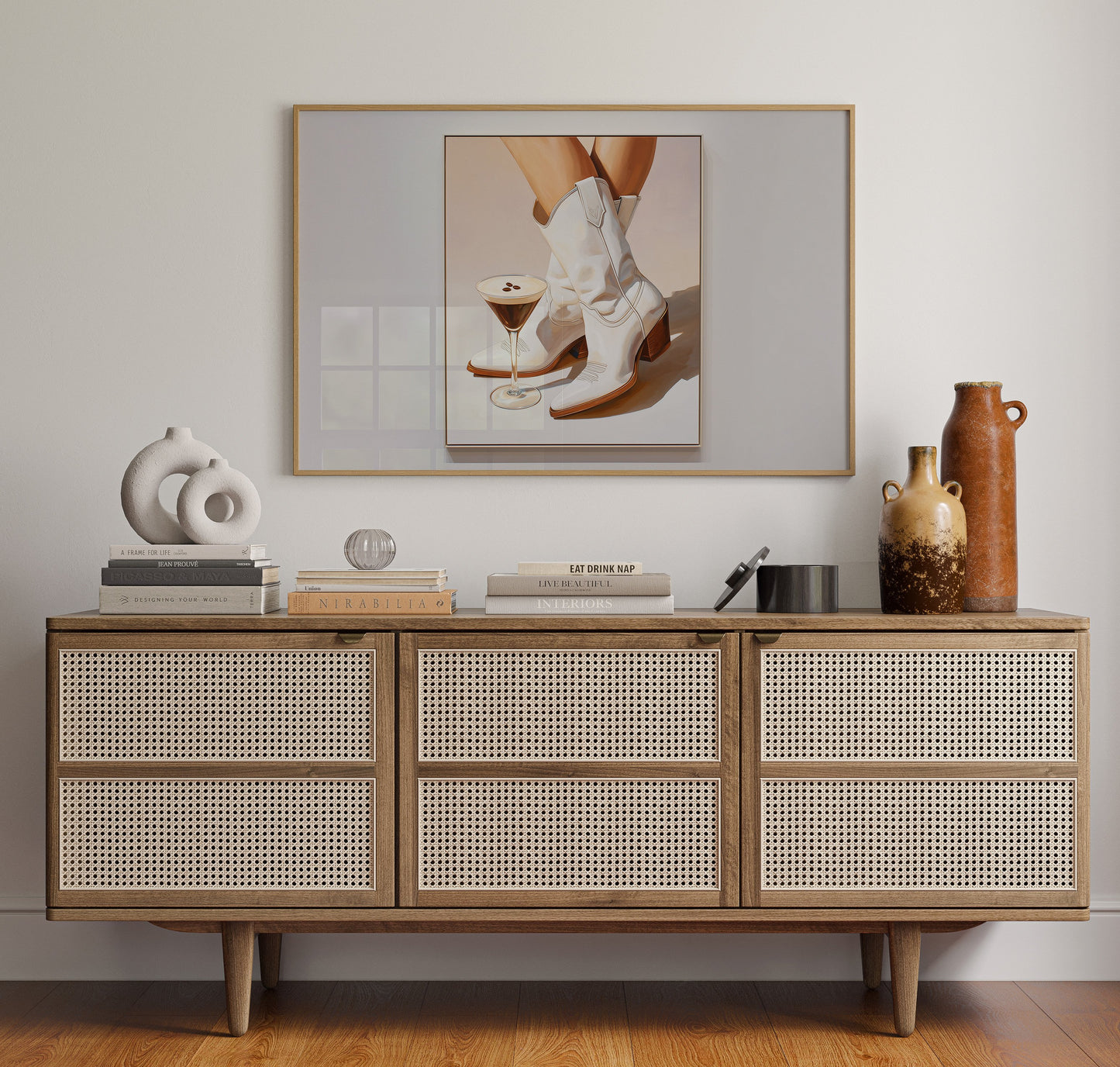 White Boots Raise A Toast