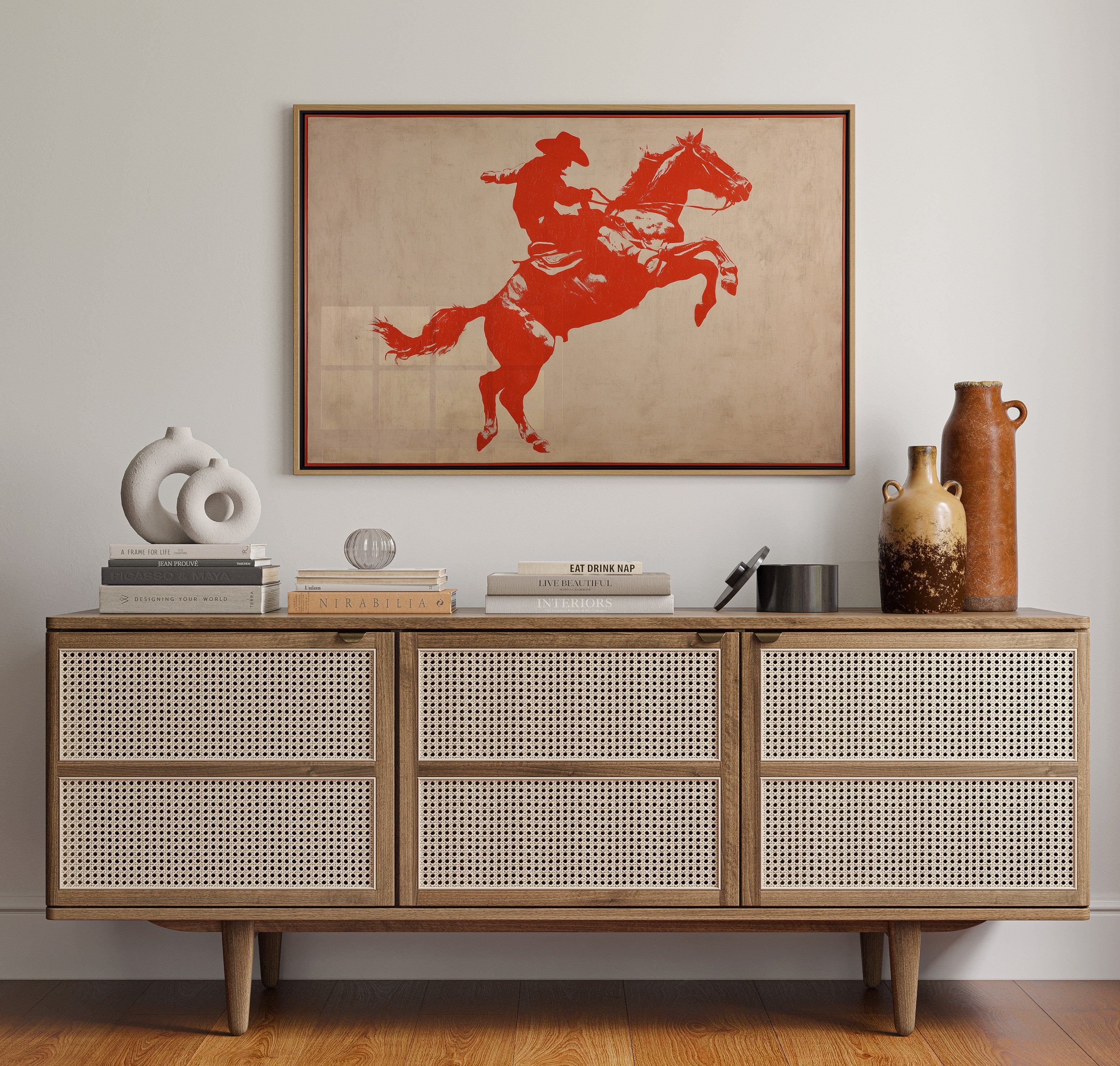 Scarlet Rider Takes Flight
