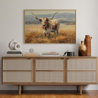 Lone Star Stands In Autumn