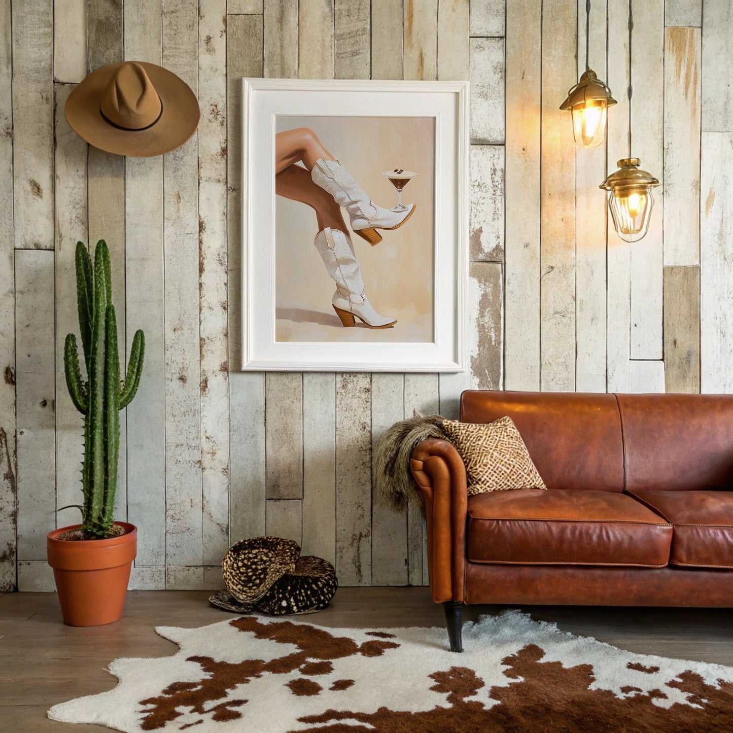 Cocktails And Western Boot Dreams