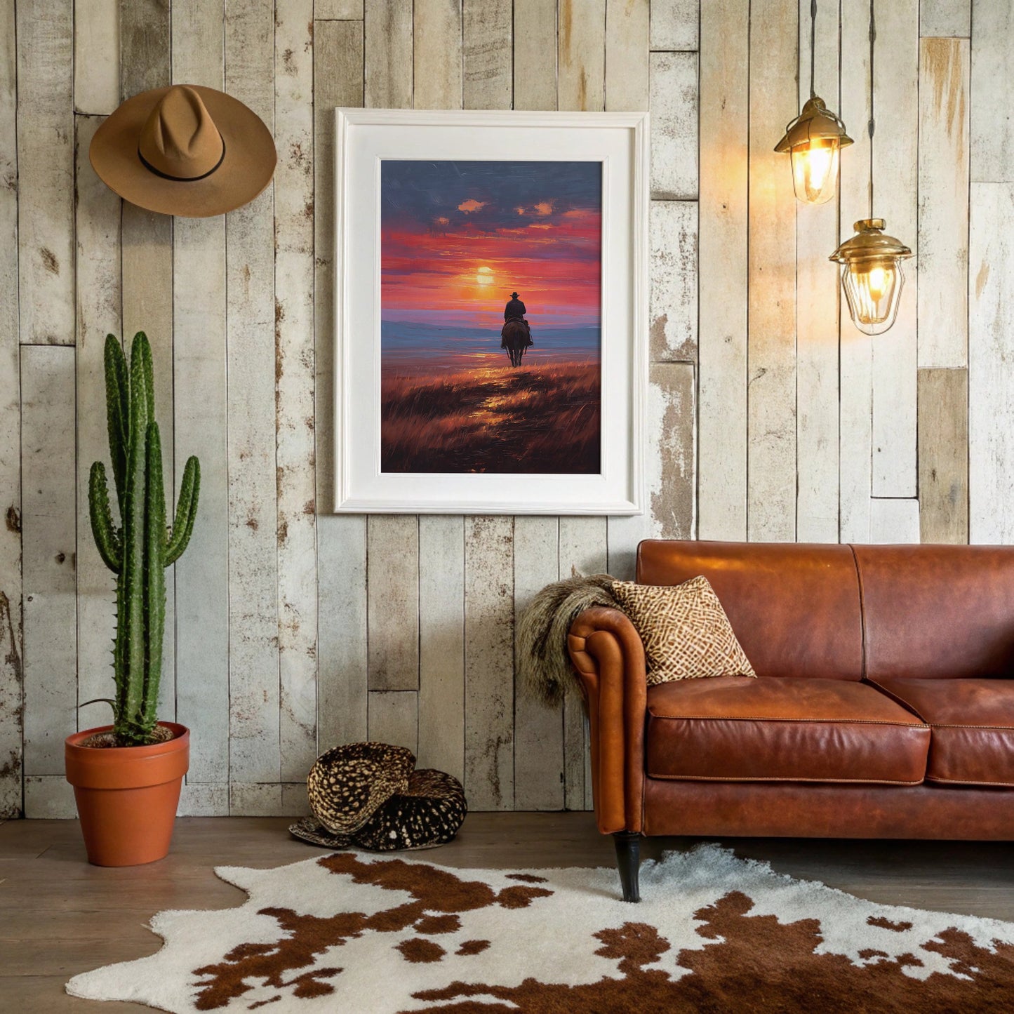 Sunset Trail To Distant Horizons
