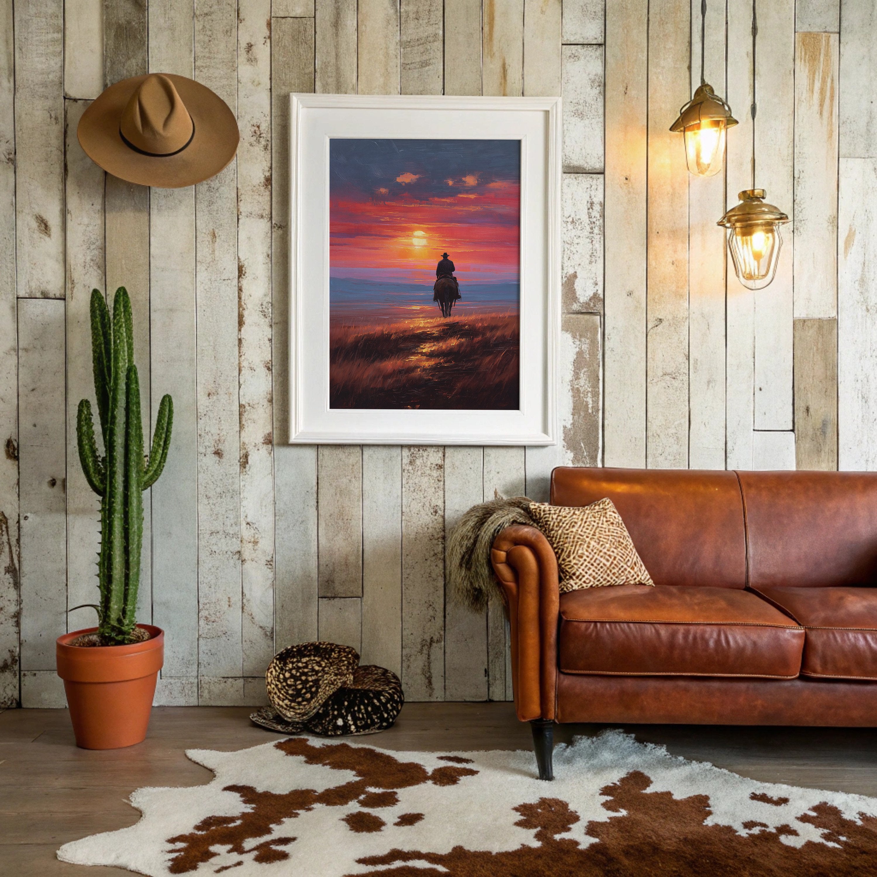 Sunset Trail To Distant Horizons