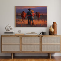 Twilight Paints Their Range Home