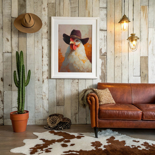 Barnyard Boss With Burgundy Brim