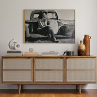 Vintage Soul On Pickup Tailgate