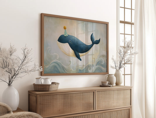 Ocean Birthday In Gentle Waves