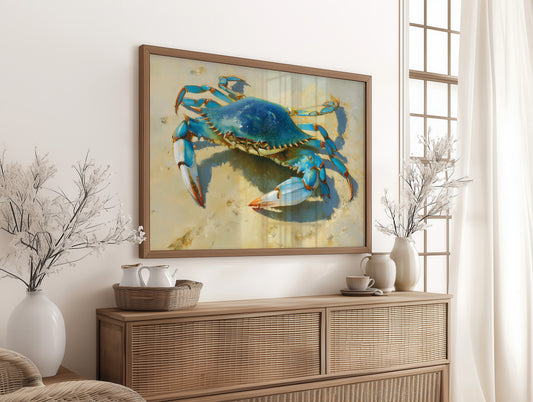 Blue Treasure From Tidal Pools