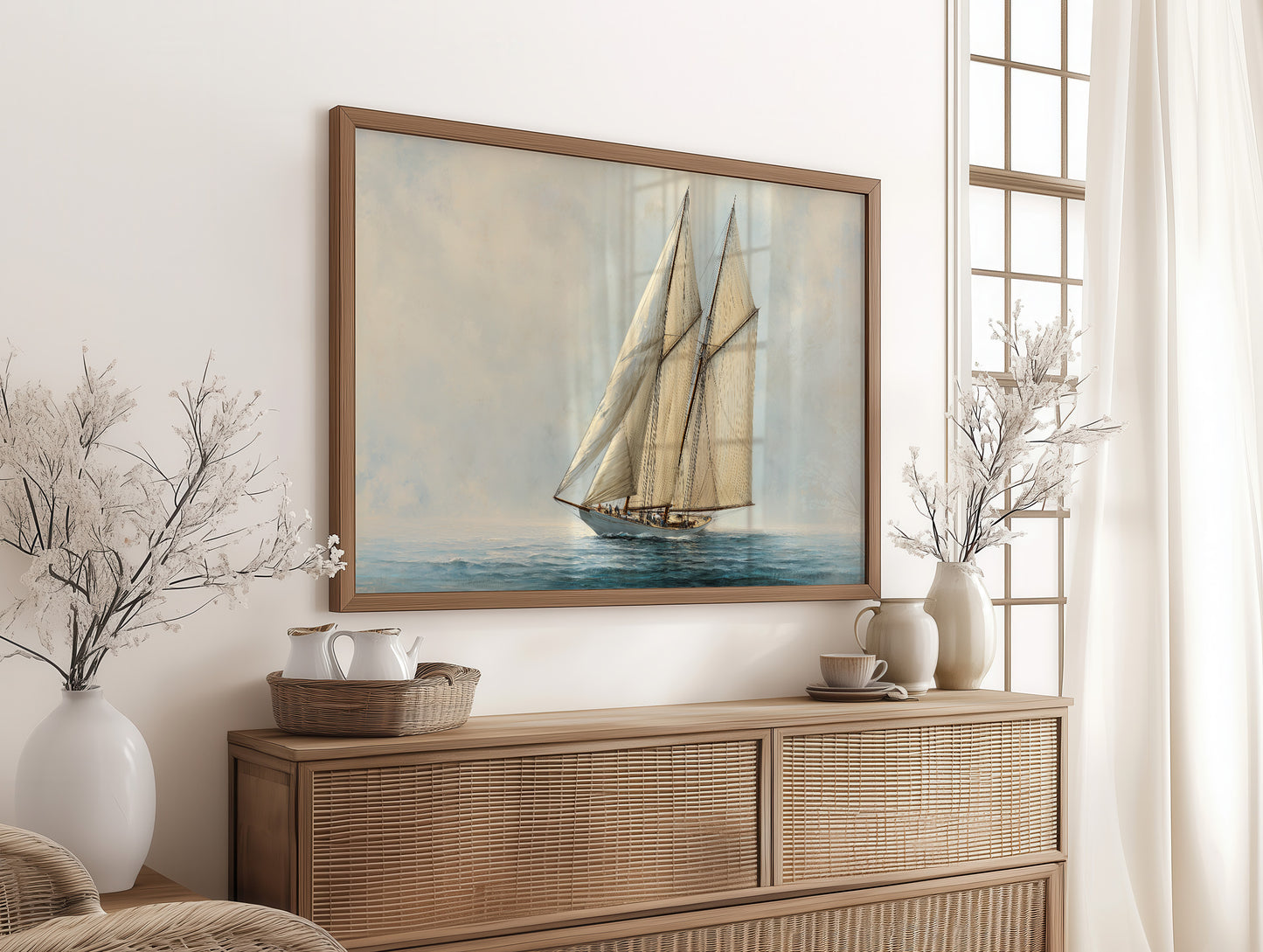 Sails Catch Morning's Quiet Promise