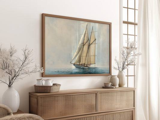 Sails Catch Morning's Quiet Promise