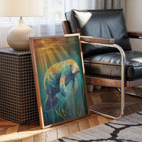 Gentle Giant In Sunlit Waters