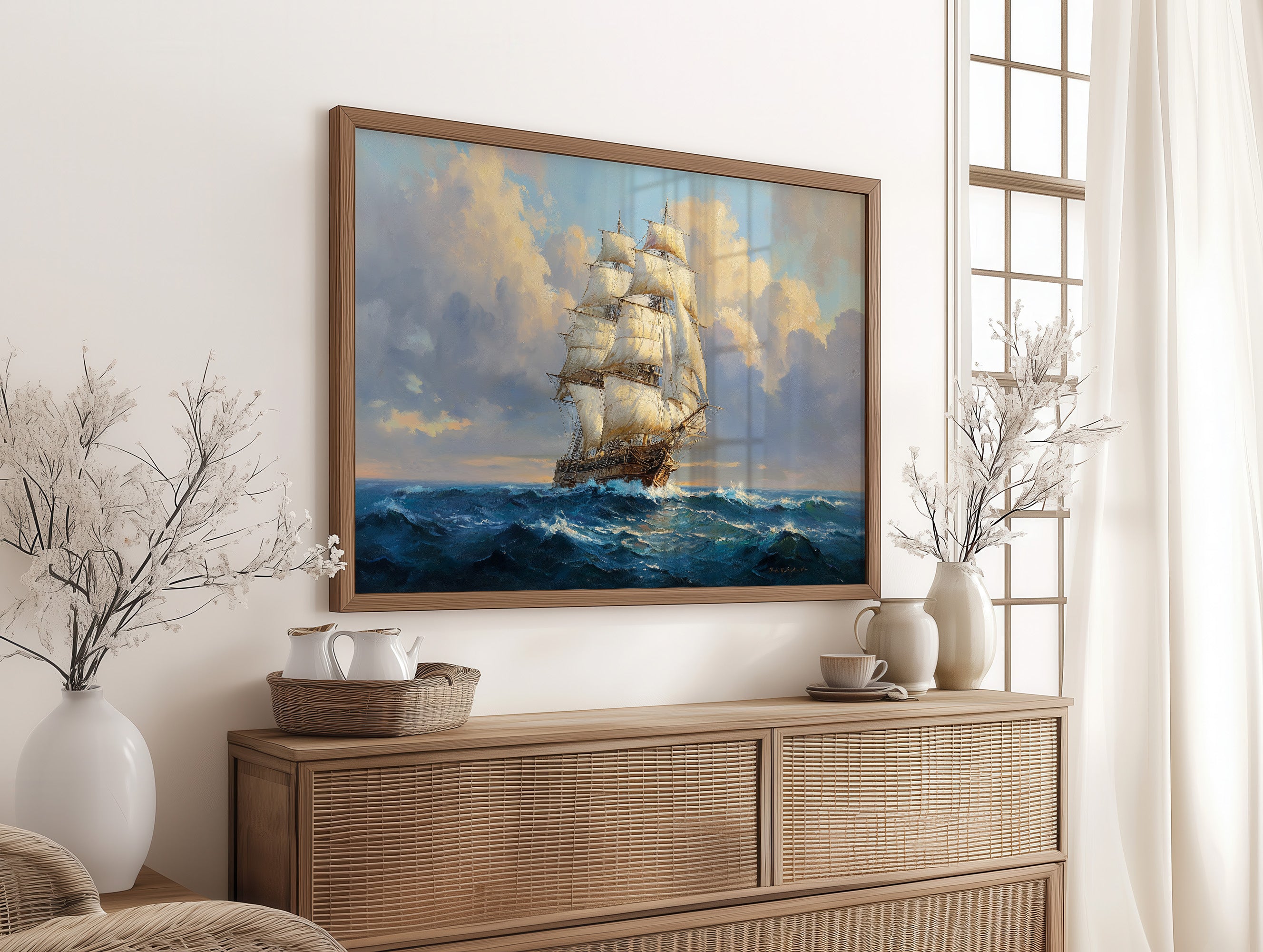 Tall Ships Chase Golden Horizons