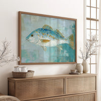 Azure Scales In Coastal Light