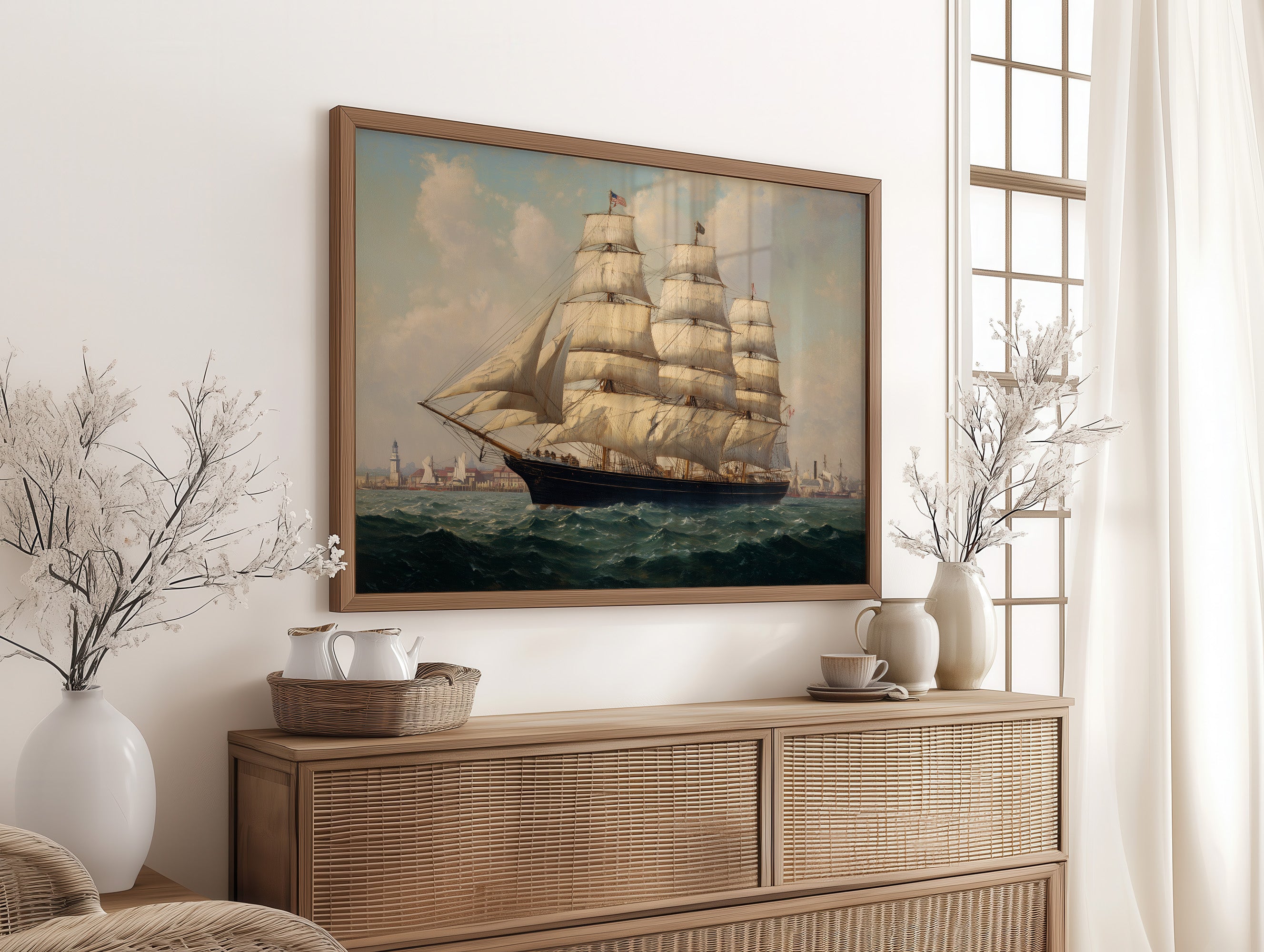 Sails Bound For Distant Shores