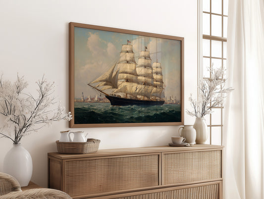 Sails Bound For Distant Shores