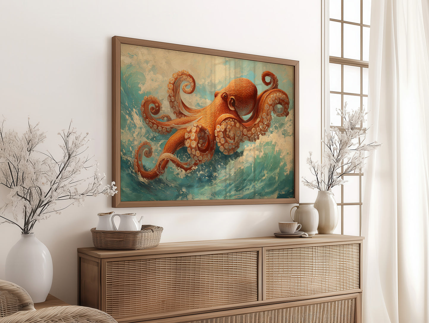 Copper Dancer Rides Turquoise Waves