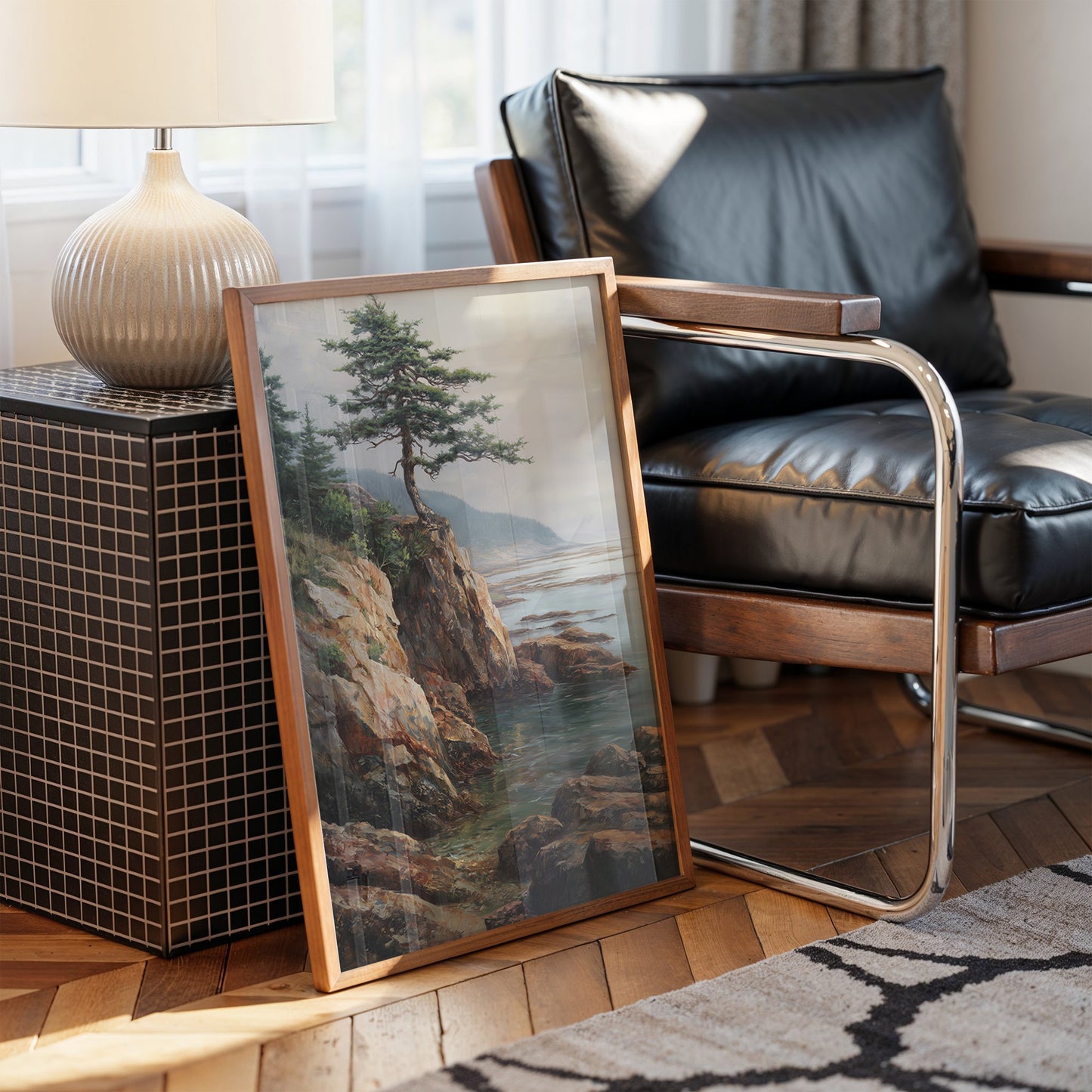 Lone Pine Clings To Coast